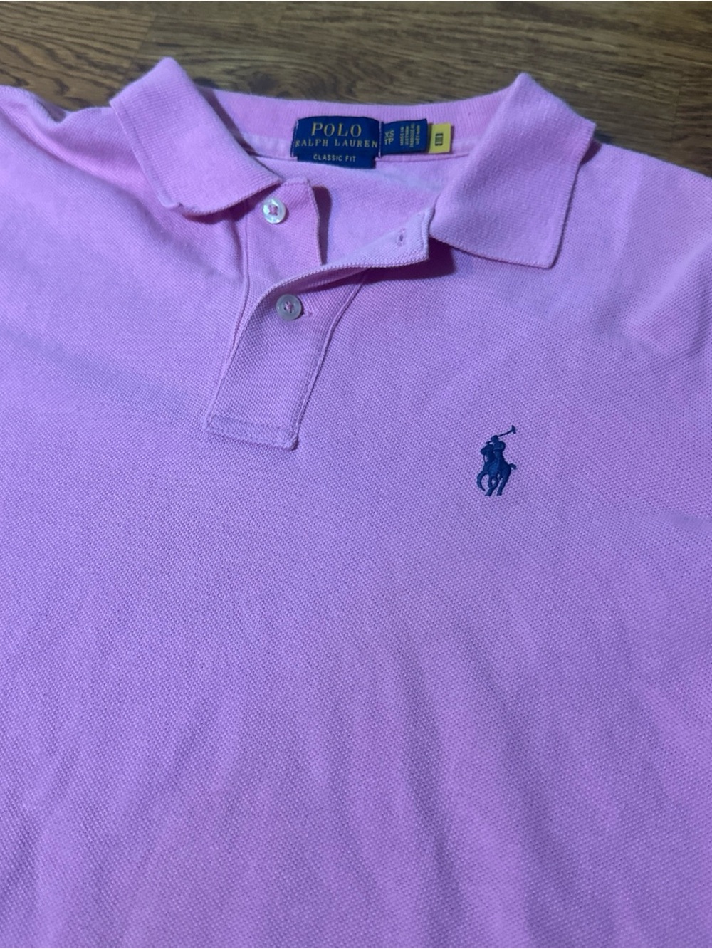 Polo Ralph Lauren Classic Fit Pink Polo Shirt Women's Size XS